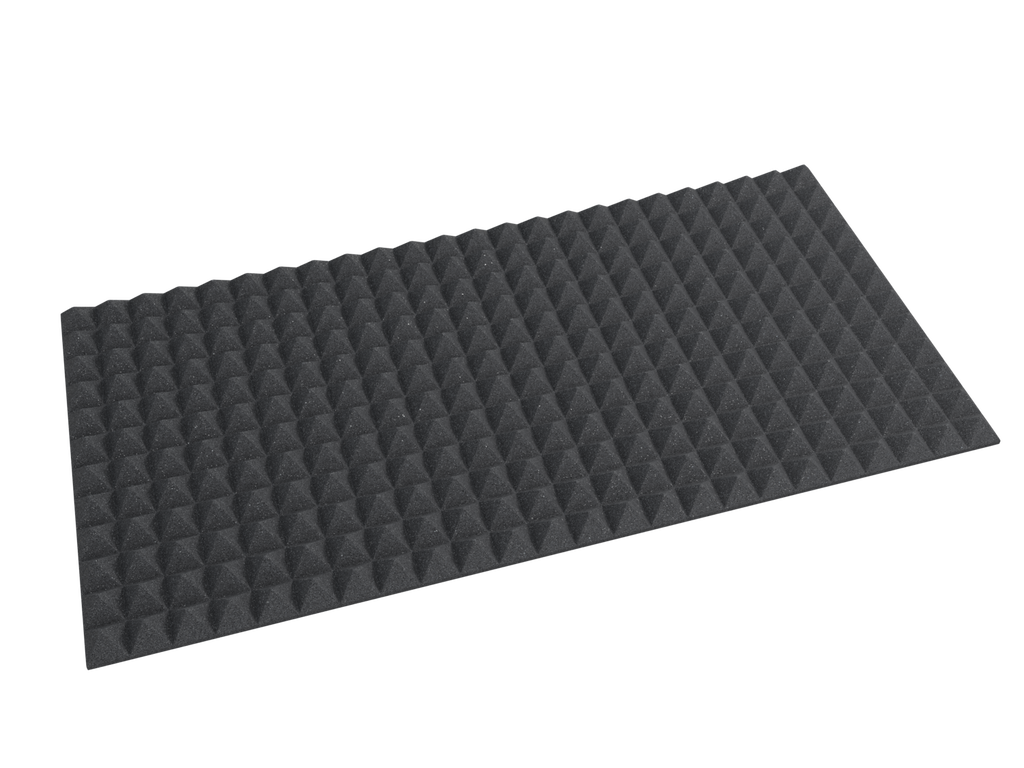 2 Inch Acoustic Foam Pyramid Style Panels - 13 Color Options SoundAssured