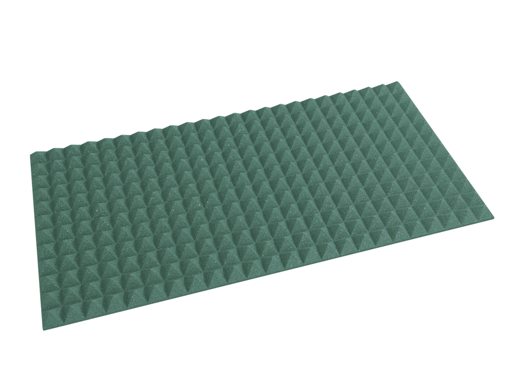 2 Inch Acoustic Foam Pyramid Style Panels - 13 Color Options SoundAssured