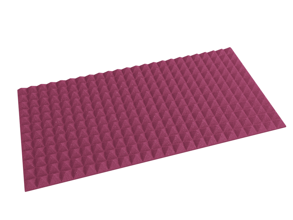 2 Inch Acoustic Foam Pyramid Style Panels - 13 Color Options SoundAssured