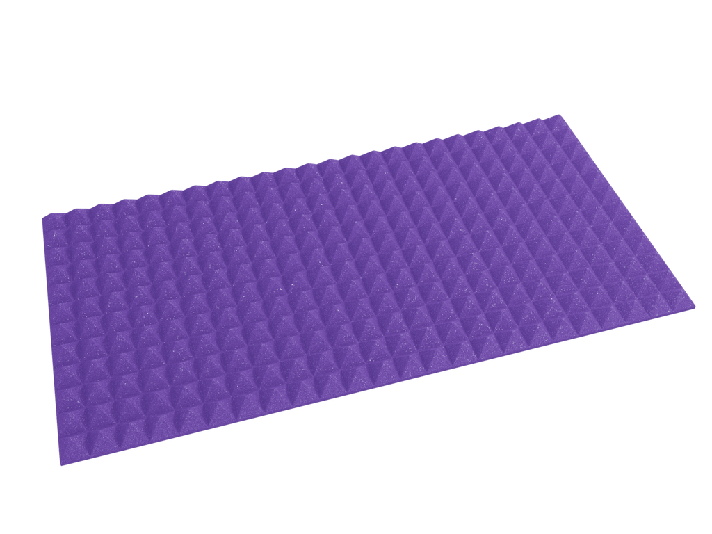 2 Inch Acoustic Foam Pyramid Style Panels - 13 Color Options SoundAssured