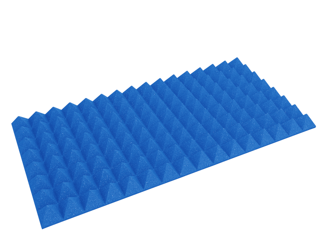 3 Inch Acoustic Foam Pyramid Style Panels - 13 Color Options SoundAssured