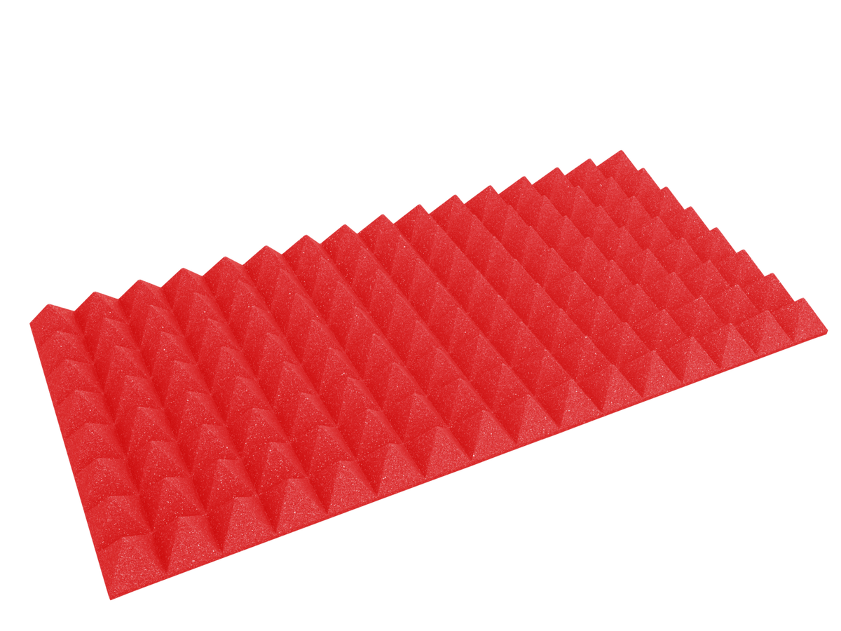 3 Inch Acoustic Foam Pyramid Style Panels - 13 Color Options SoundAssured