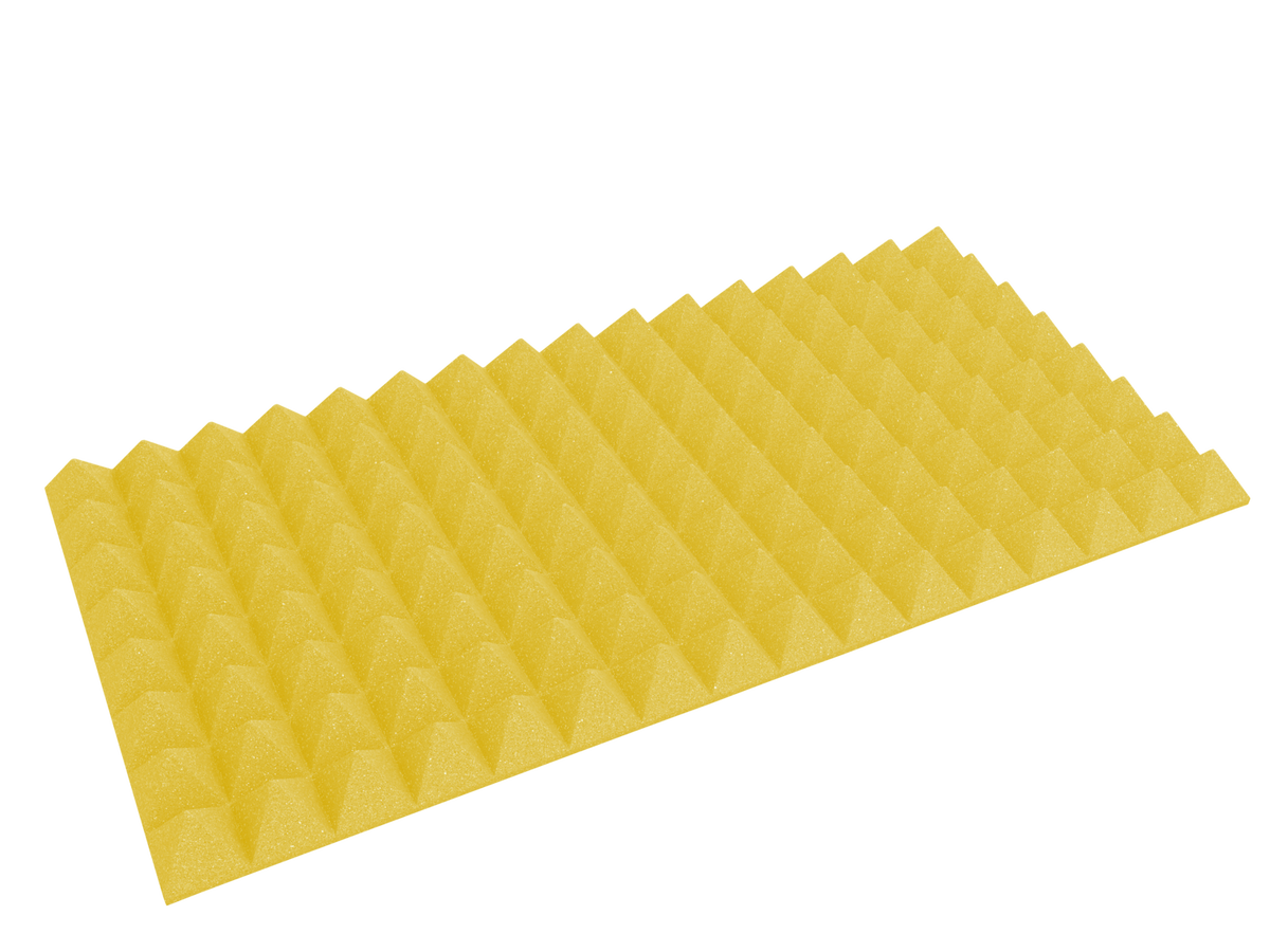 3 Inch Acoustic Foam Pyramid Style Panels - 13 Color Options SoundAssured