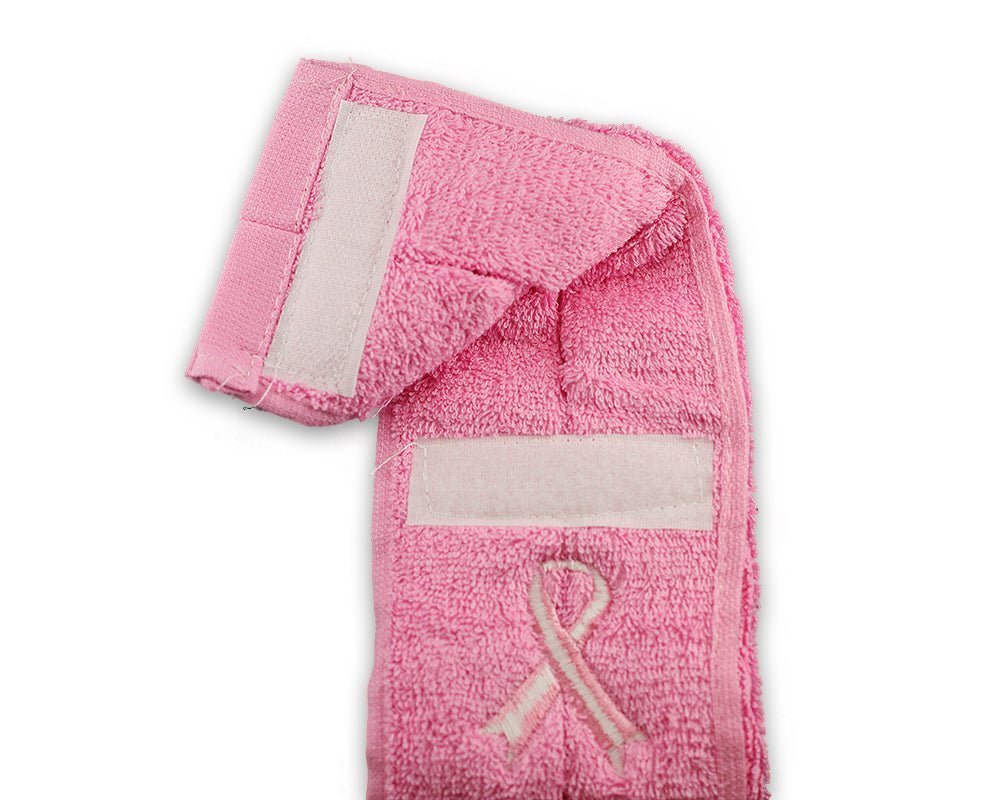 10 Pack Breast Cancer Pink Ribbon Football Athletic Towels The Awareness Company
