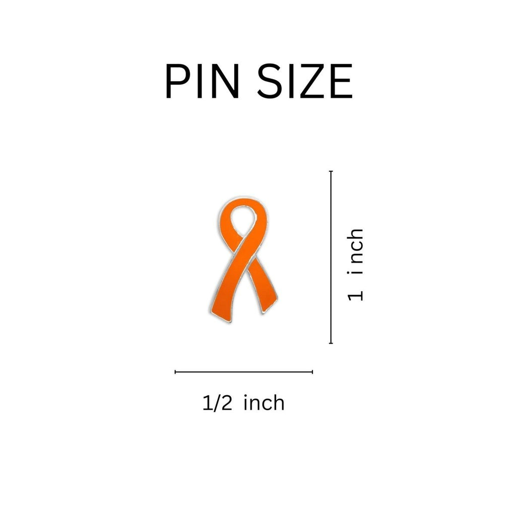 Orange Awareness Ribbon Pins The Awareness Company