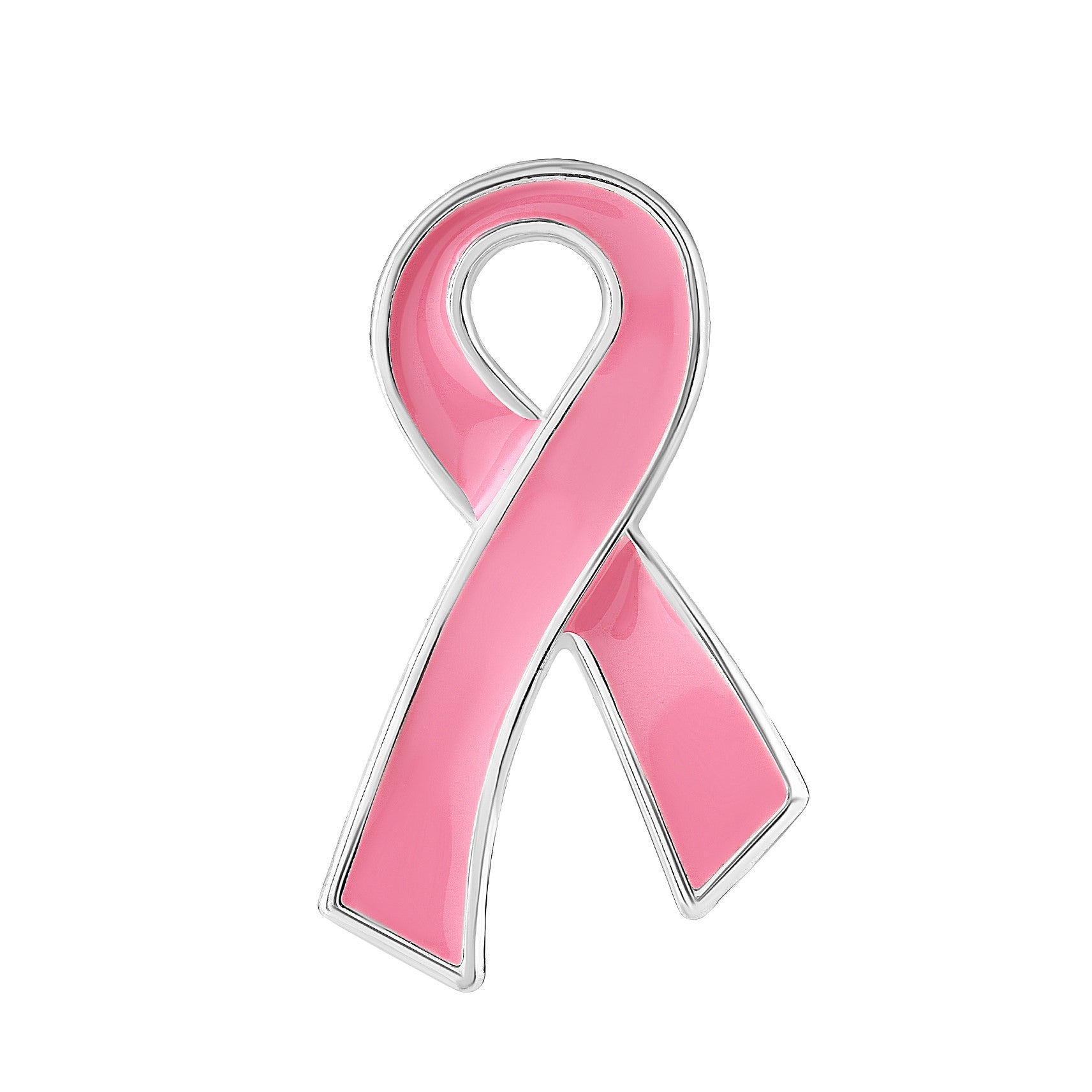 10 Pack Pink Ribbon Pins The Awareness Company