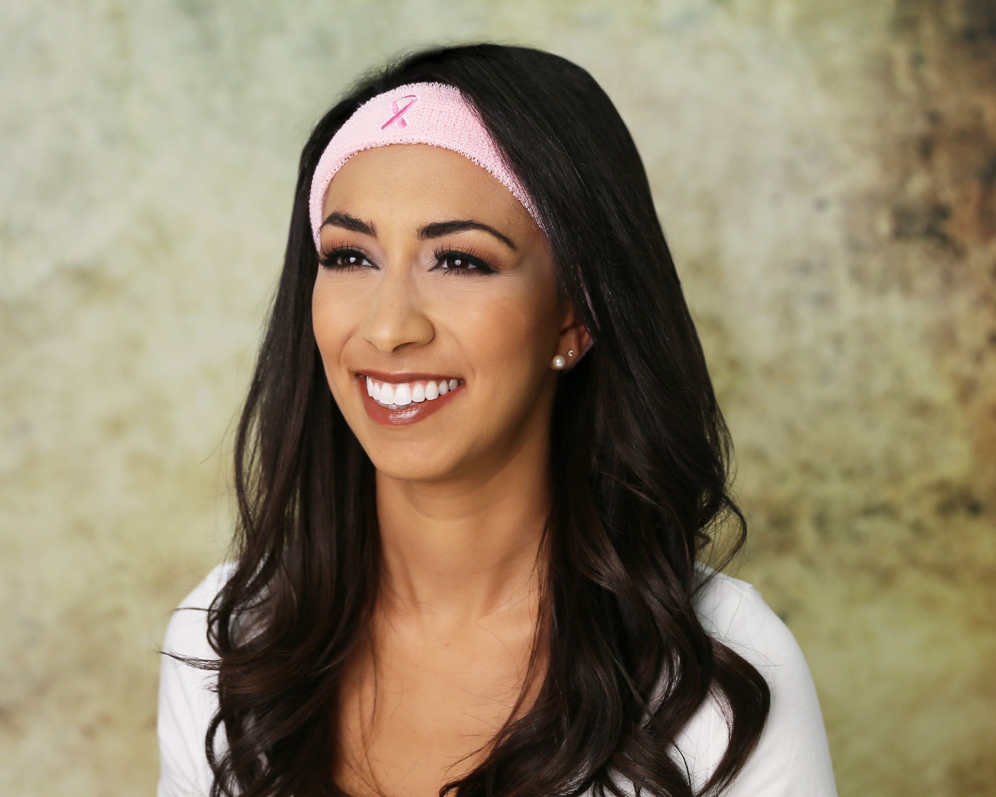 10 Pack Pink Ribbon Sport Headbands The Awareness Company