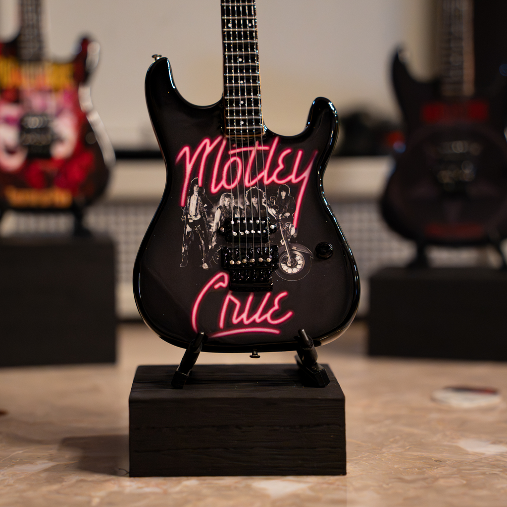 Mötley Crüe "Girls, Girls, Girls" Mini Axe The Mini Axe