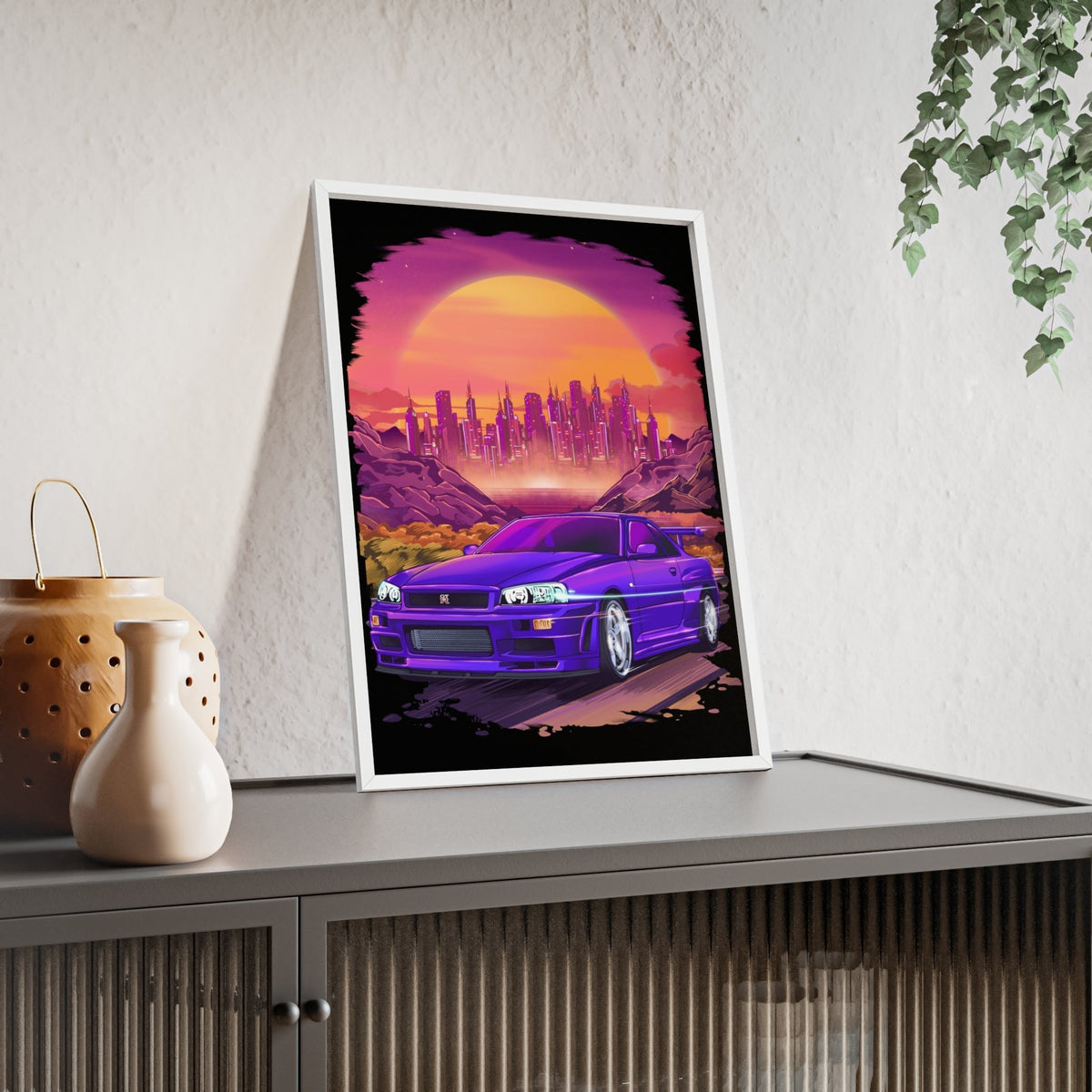 Nissan Skyline GT-R Poster Desksmith