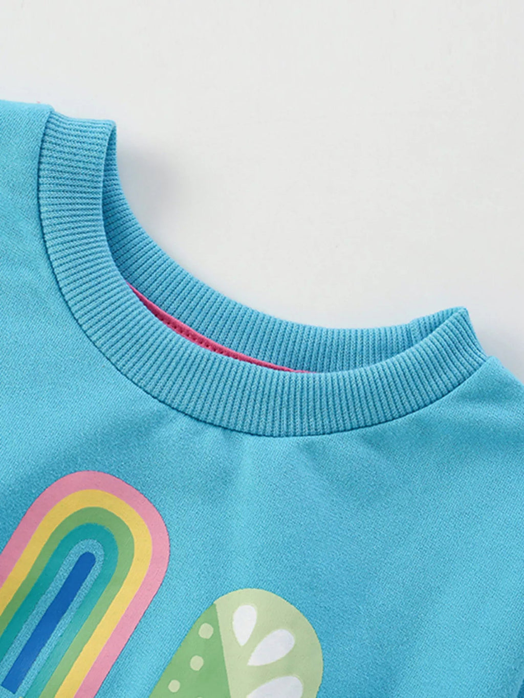 Girls and Toddler Girls Ice Cream Graphic Round Neck Sweatshirt NicholesGifts