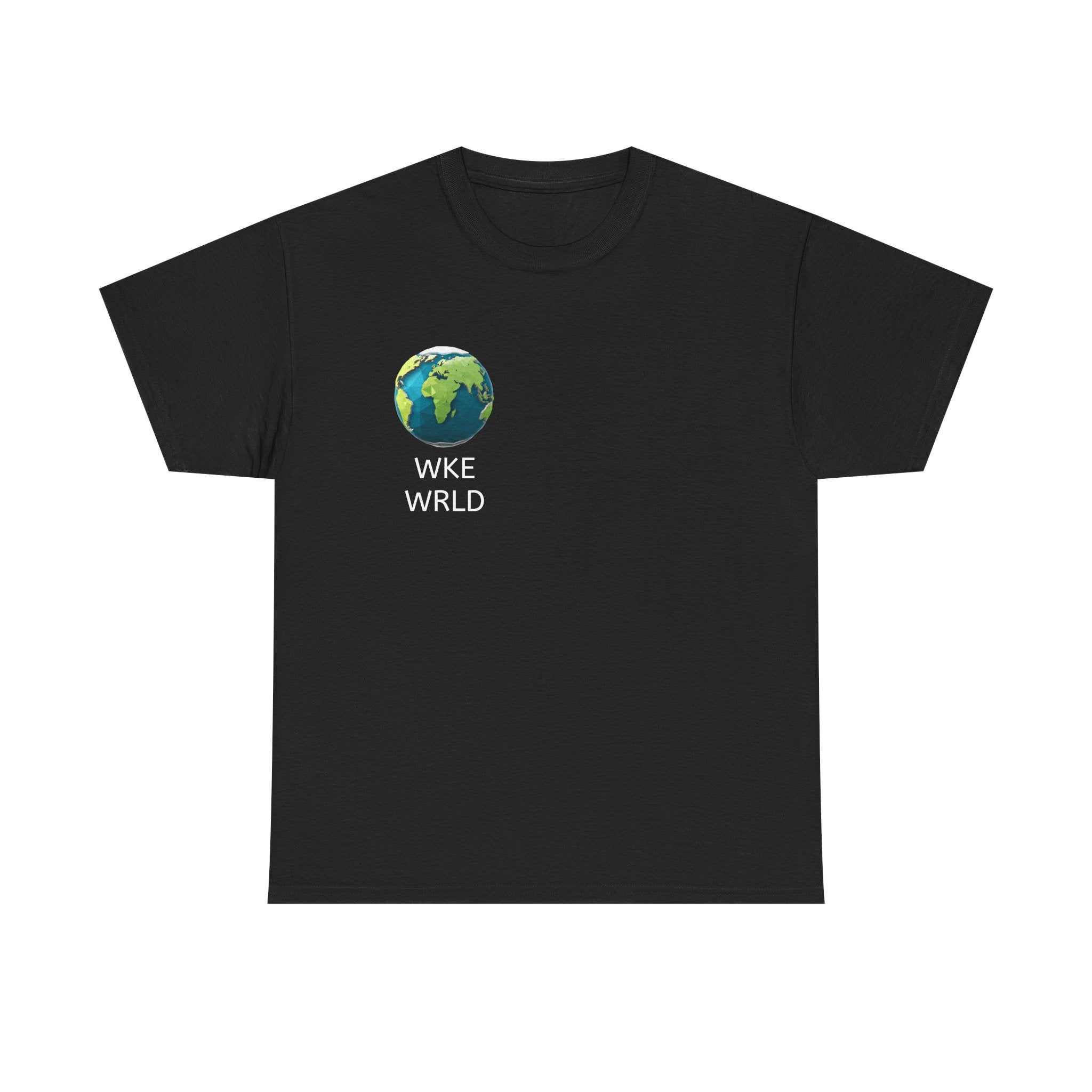 WKE WRLD Eco-Conscious Unisex Heavy Cotton Tee, Earth Day Gift, Nature Lover Shirt, Sustainable Fashion, Unisex Graphic Tee The Vibez Shop