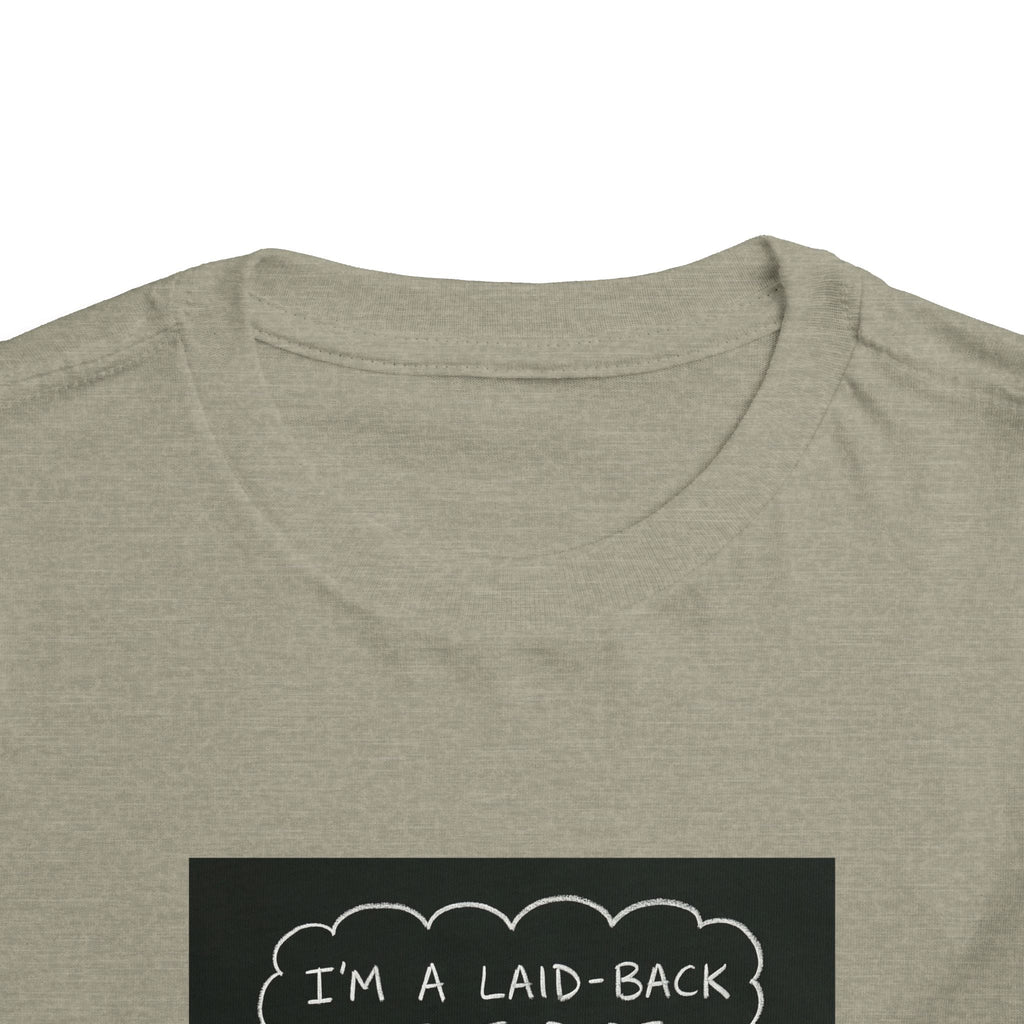 I’m Laid Back Toddler Short Sleeve Tee The Vibez Shop