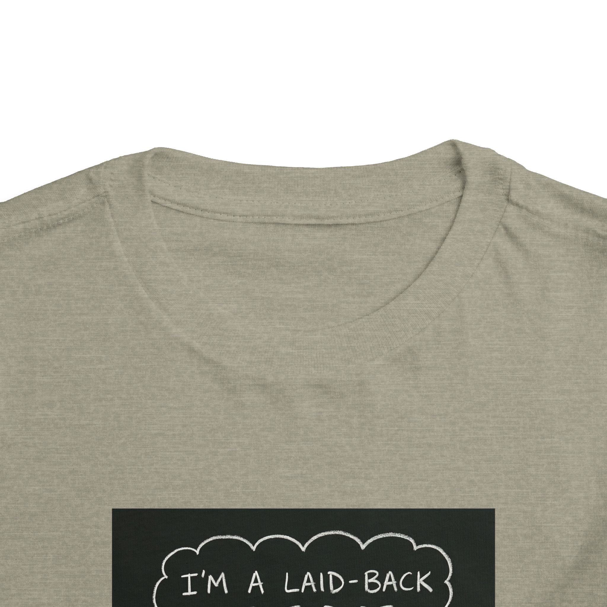 I’m Laid Back Toddler Short Sleeve Tee The Vibez Shop
