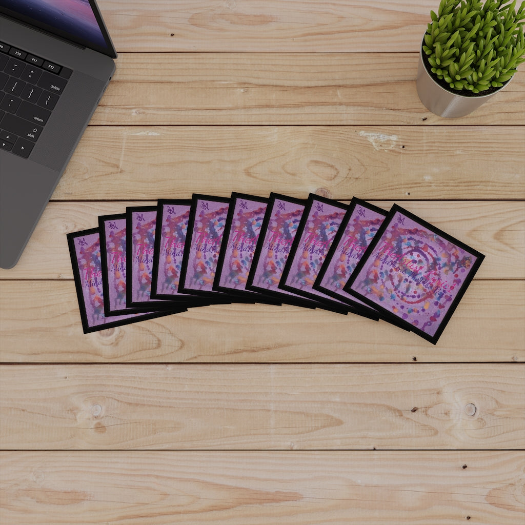 Copy of MindFreak TheVibe Vol. 1 (Album Art) Laminate Stickers, Square