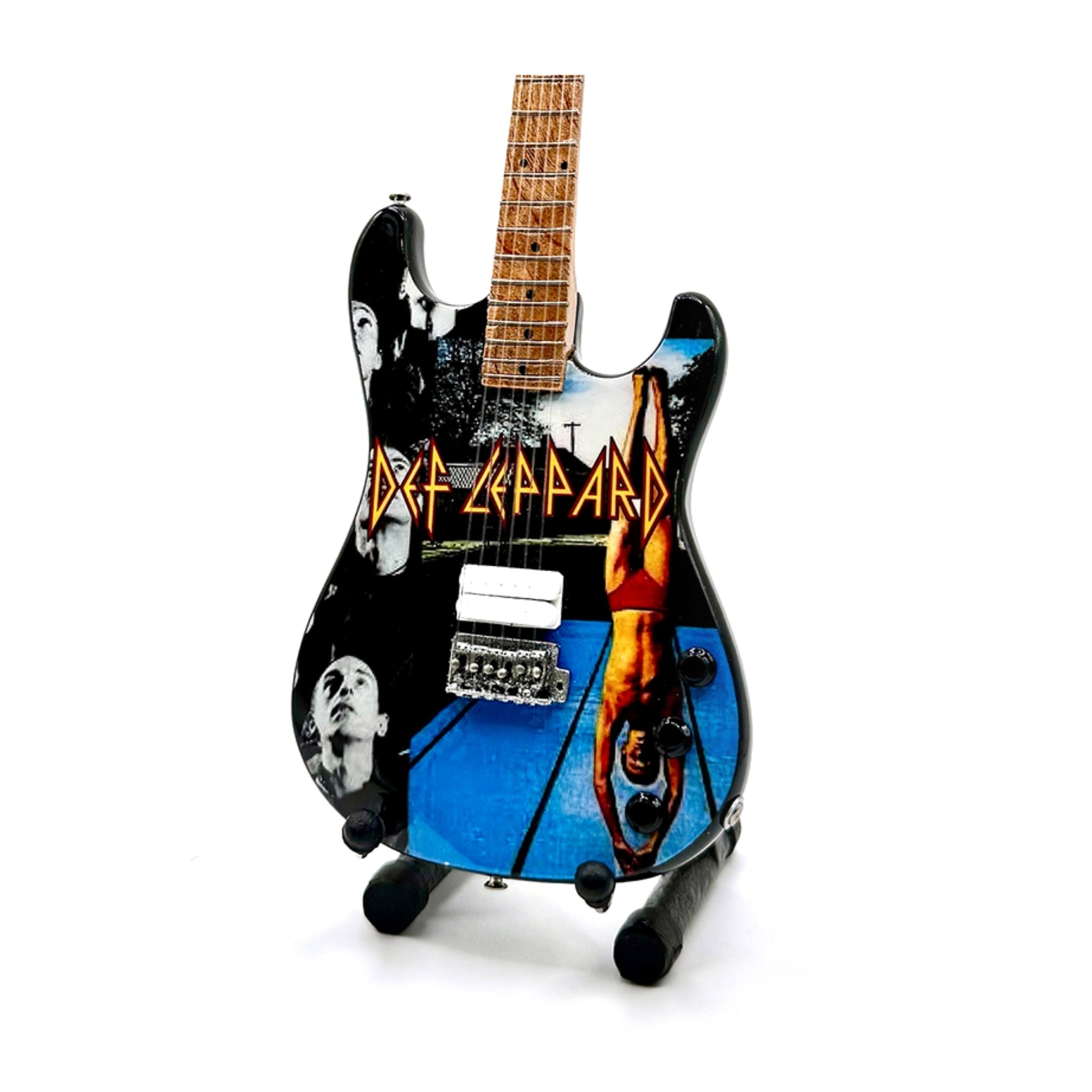 The Complete Def Leppard Miniature Guitar Set – All 6 Official Designs The Mini Axe