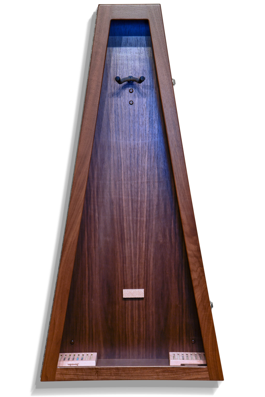 ClimaCase Triangle Humidor - Walnut Acoustic Remedy Cases