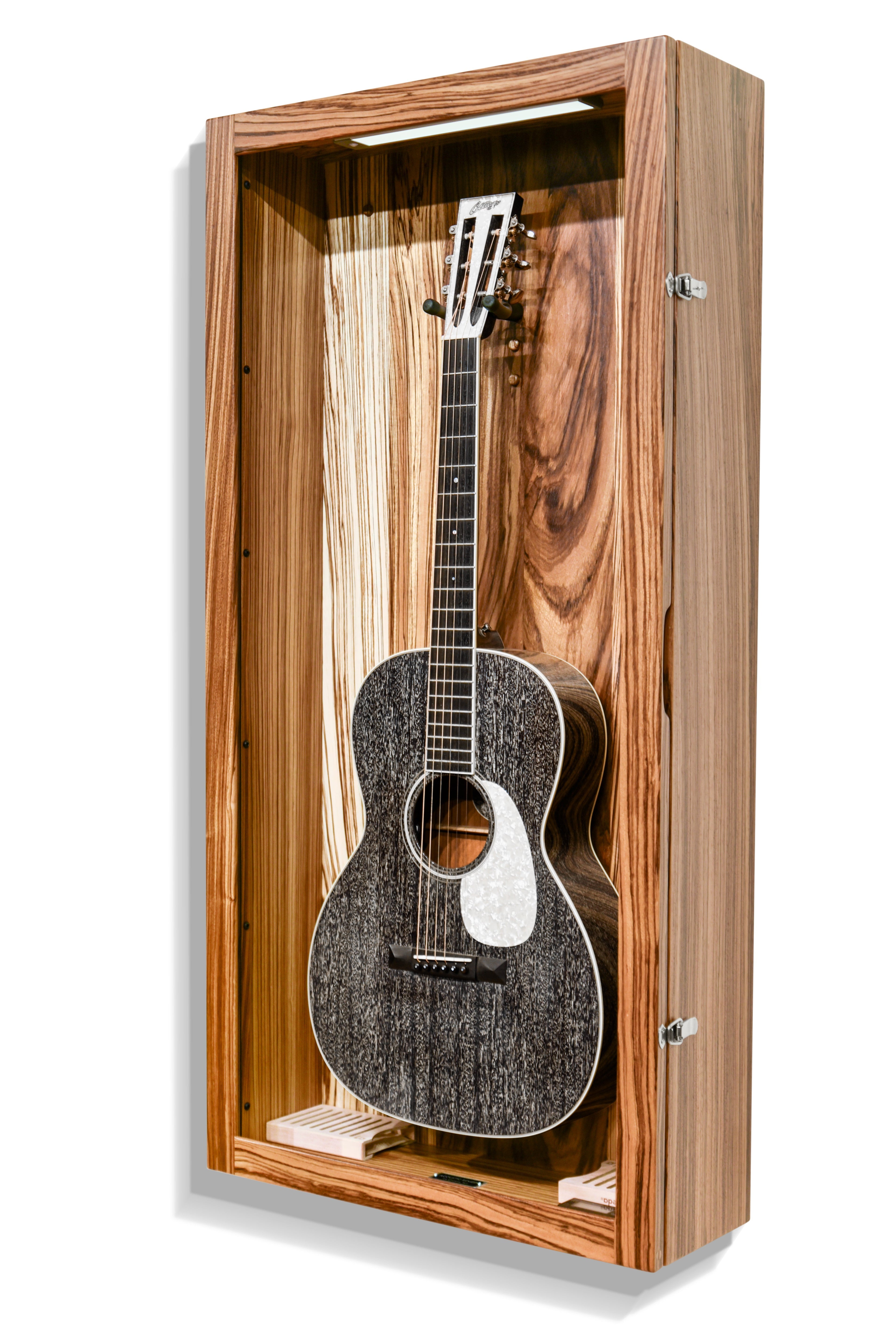 ClimaCase Rectangle Humidor - Zebrawood Acoustic Remedy Cases