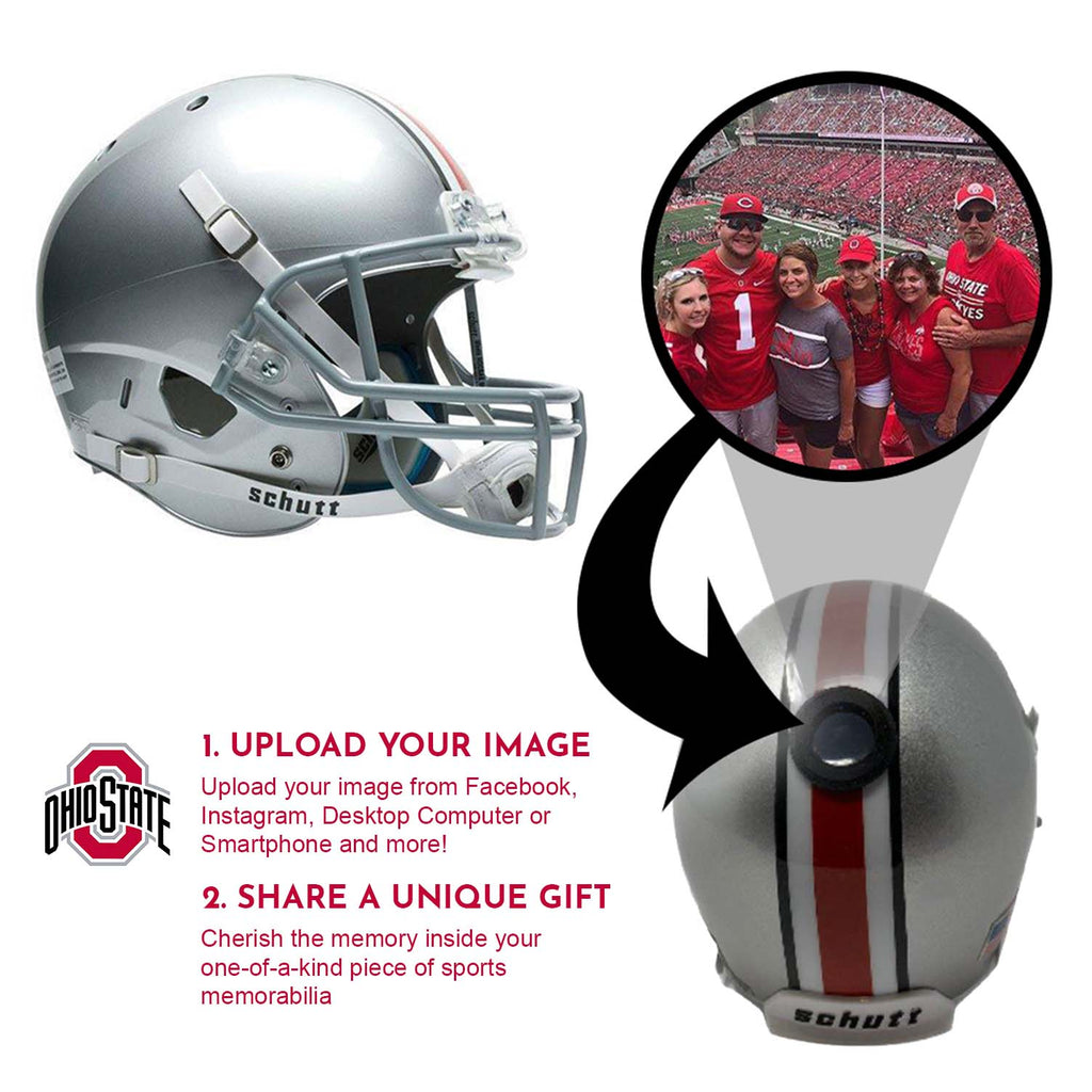 Ohio State Buckeyes College Football Collectible Mini Helmet - Picture Inside Fanz Collectibles