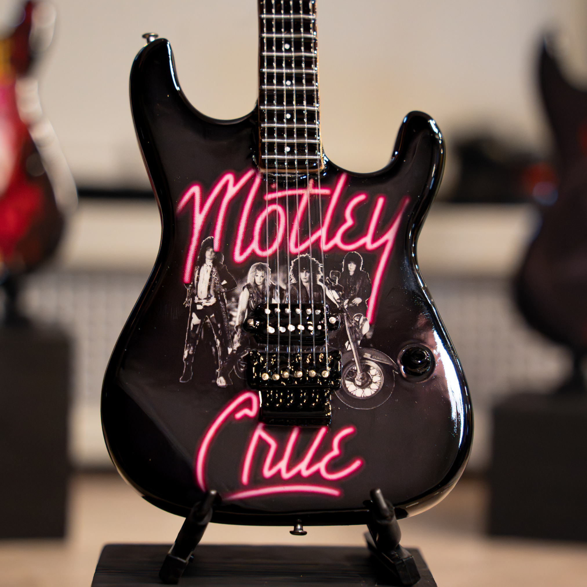 Mötley Crüe "Girls, Girls, Girls" Mini Axe The Mini Axe