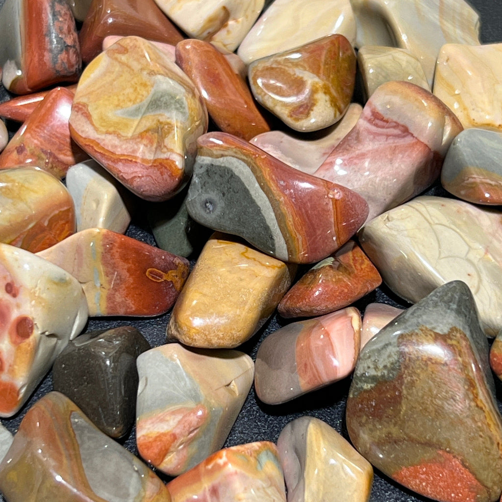 Desert Jasper Tumbled Stones (By The Piece Or Pound) Wholesale Amazing Crystals