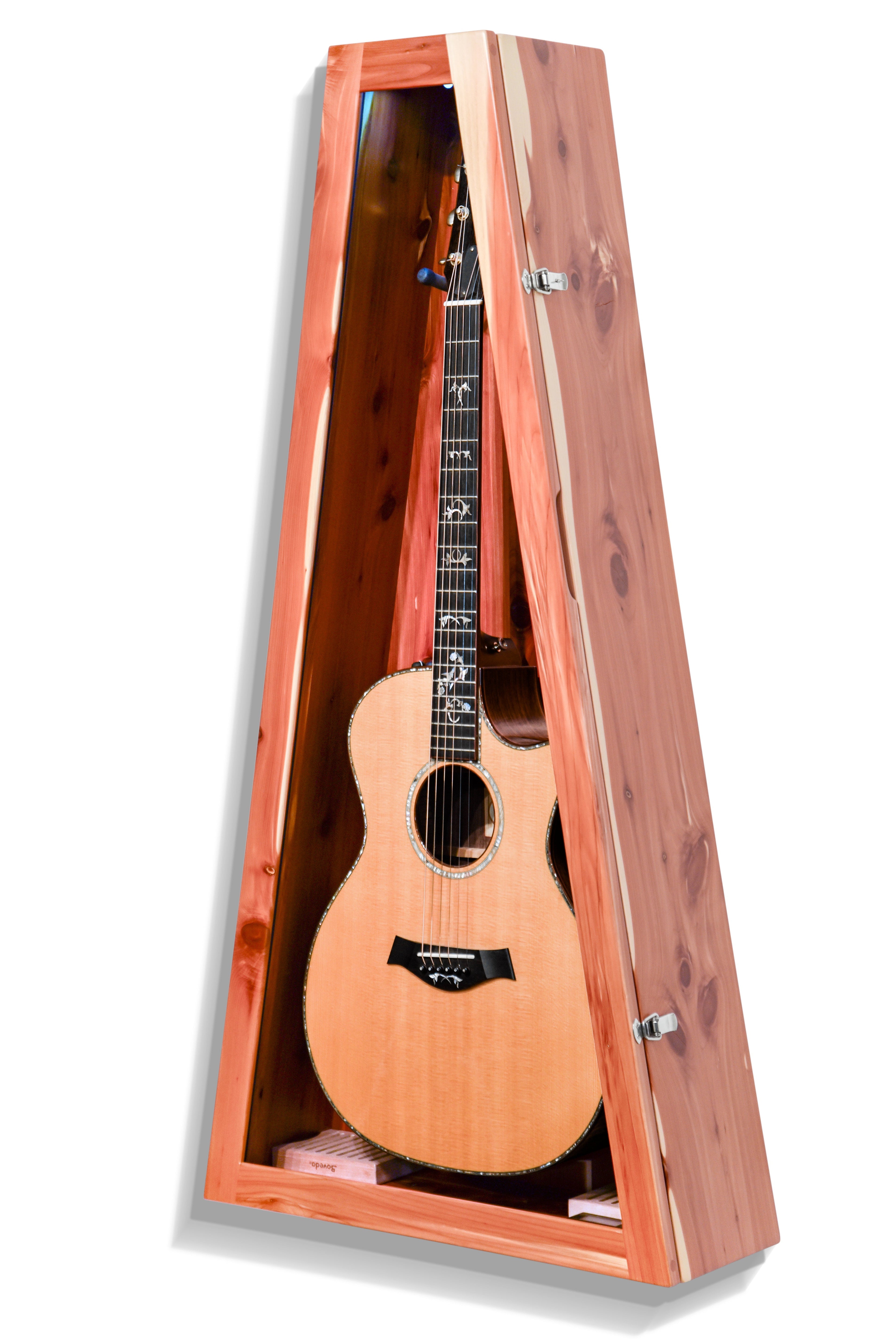 ClimaCase Triangle Humidor - Cedar Acoustic Remedy Cases