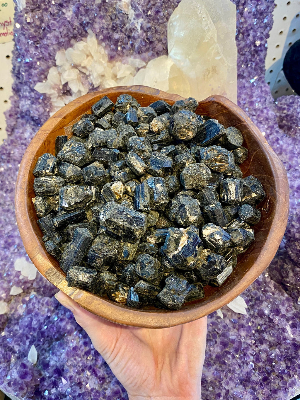 Black Tourmaline Raw Chunks Curious Muse Crystals