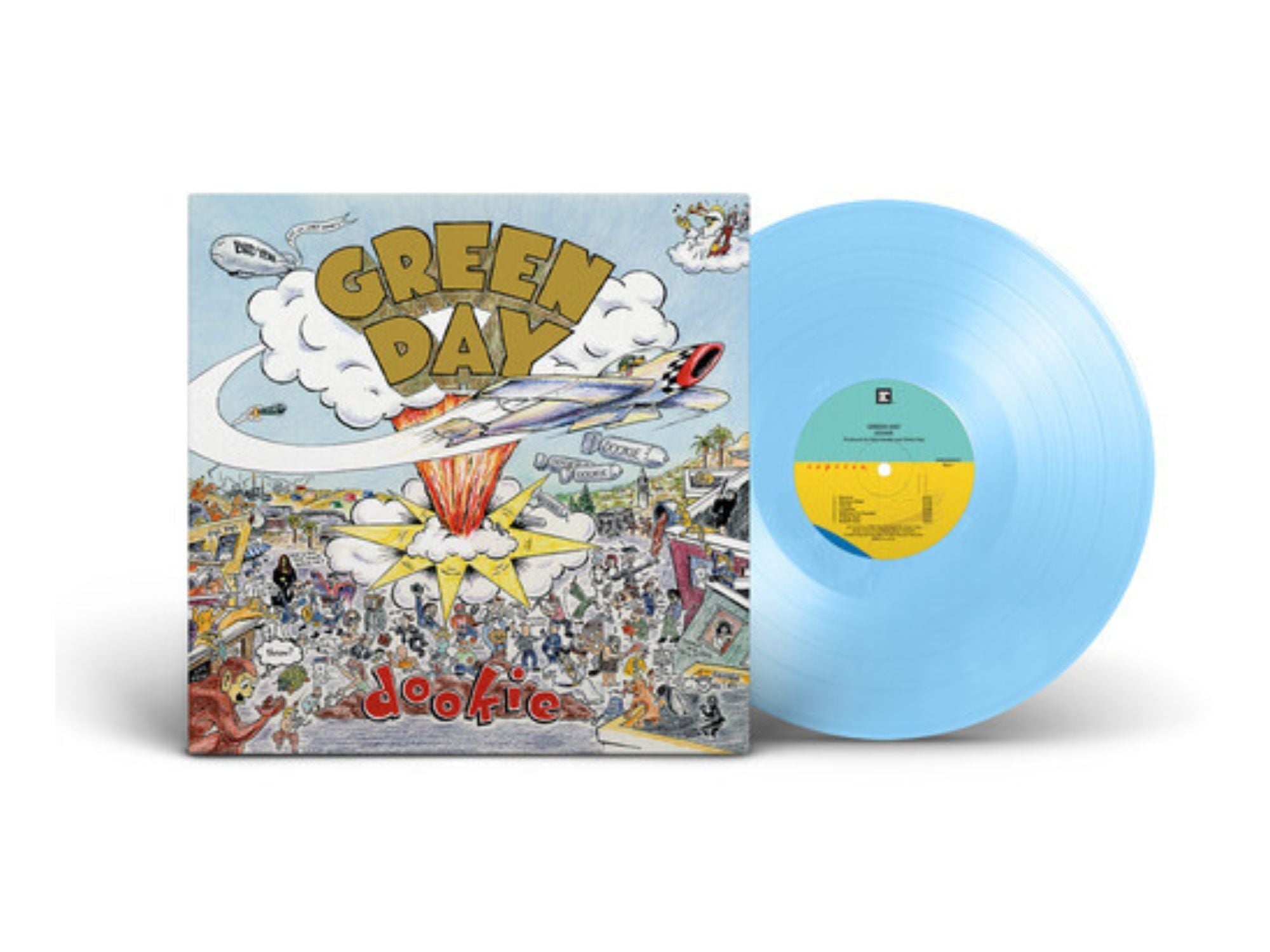 Green Day - Dookie (30th Anniversary Baby Blue Colored Vinyl LP) Pale Blue Dot Records