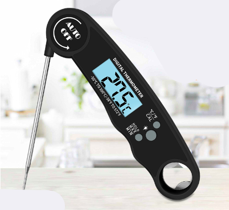 Waterproof Food Thermometer Folding Kitchen Thermometer BBQ BBQ Thermometer Water Thermometer