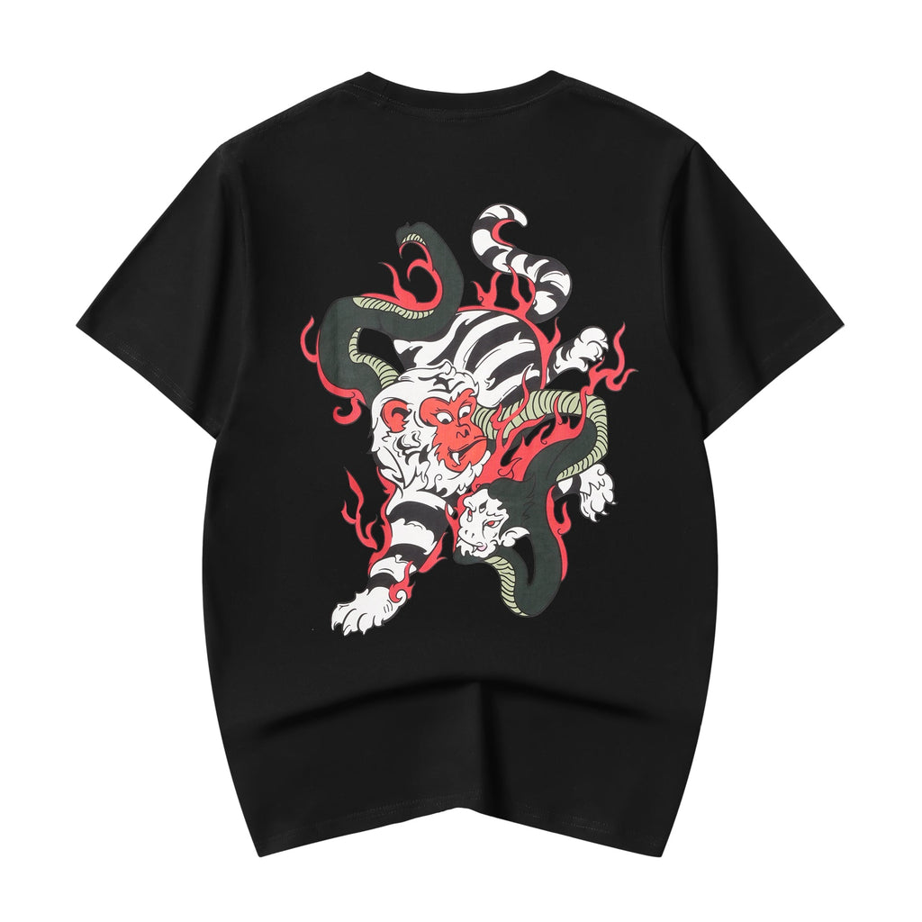 YeT026 Monkey Fiery War Tee Niepce