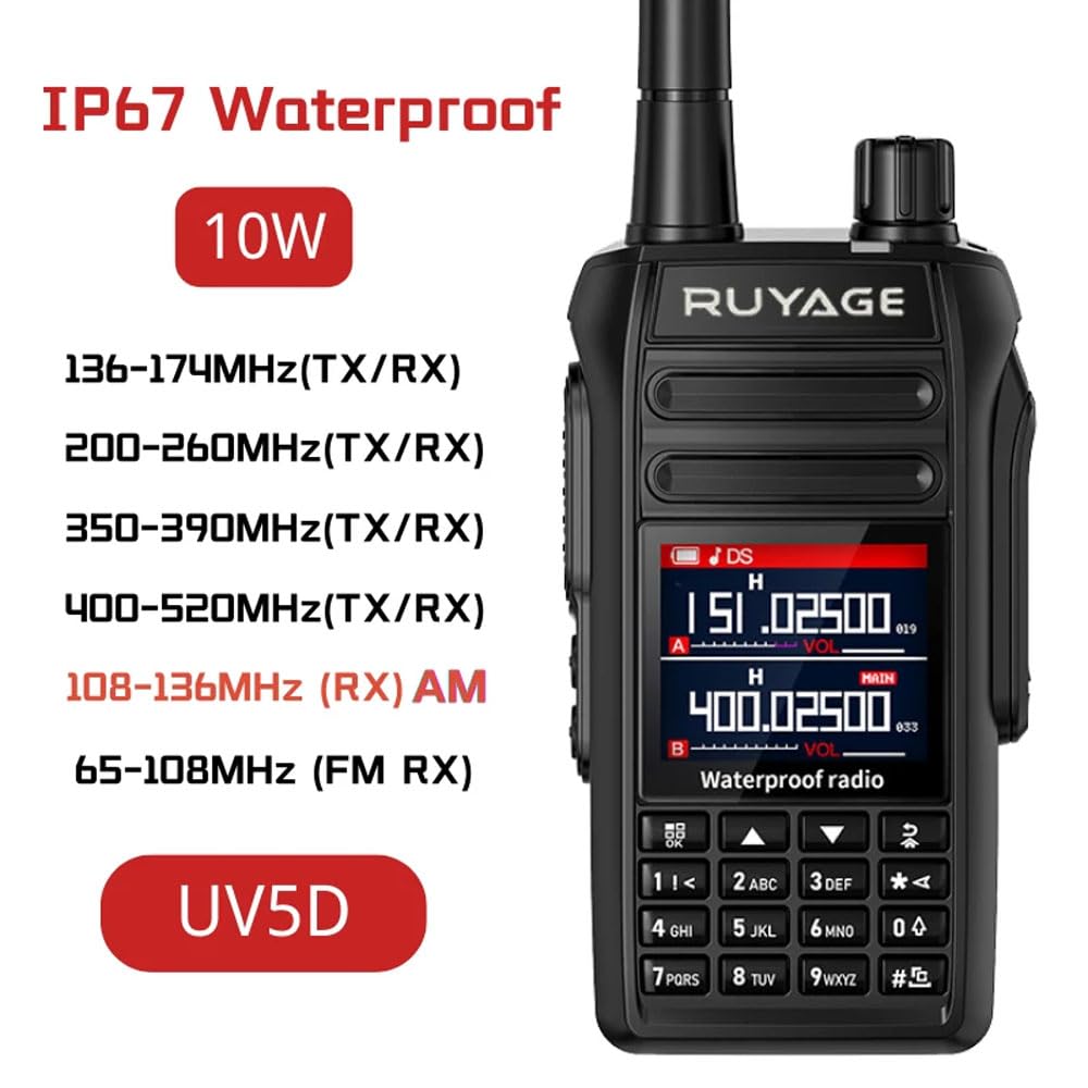 Ruyage Radio Waterproof Walkie-Talkie(UV5D) Ruyage Radio