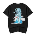 YeT022 Blue Tiger Ocean Tee Niepce