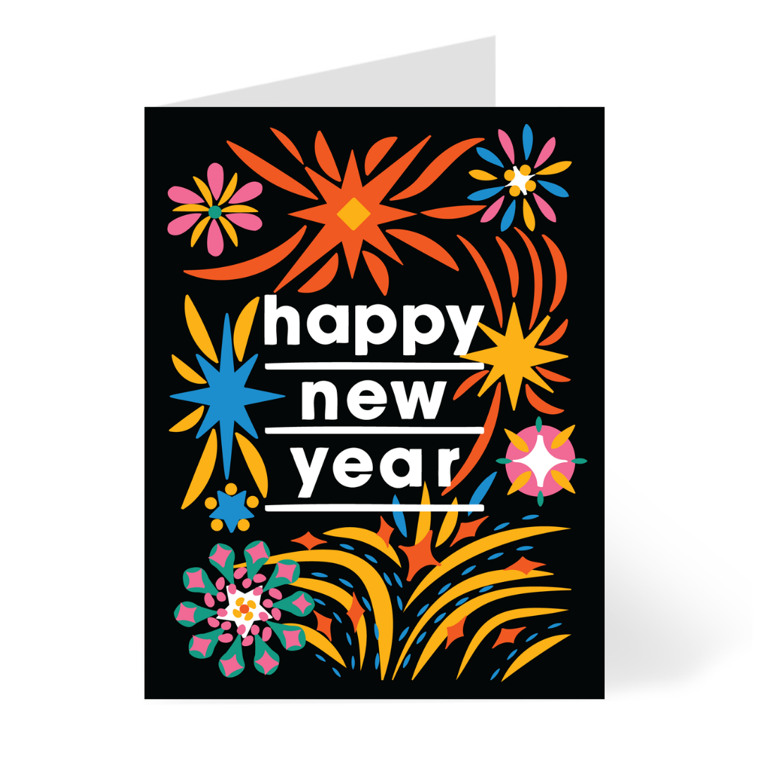 New Year Fireworks CheerNotes