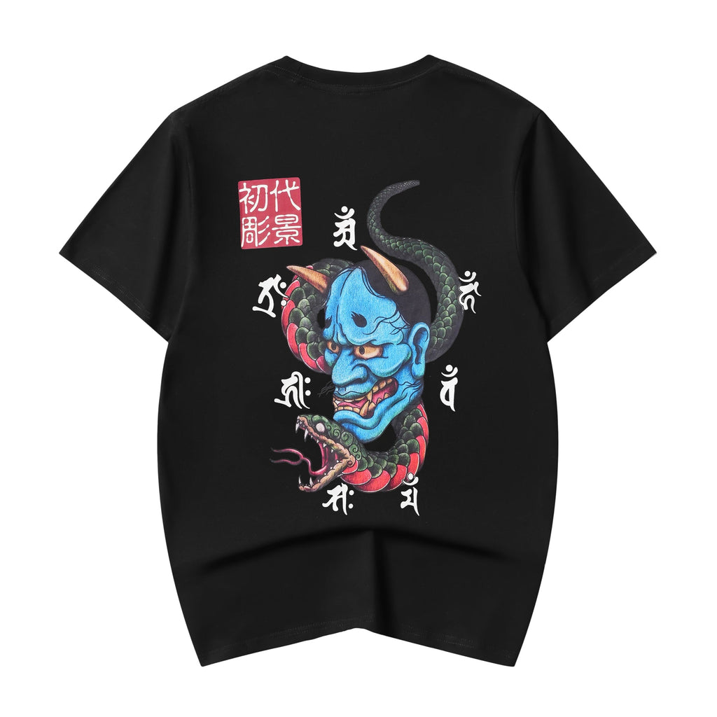 YeT030 Blue Demon Tee Niepce
