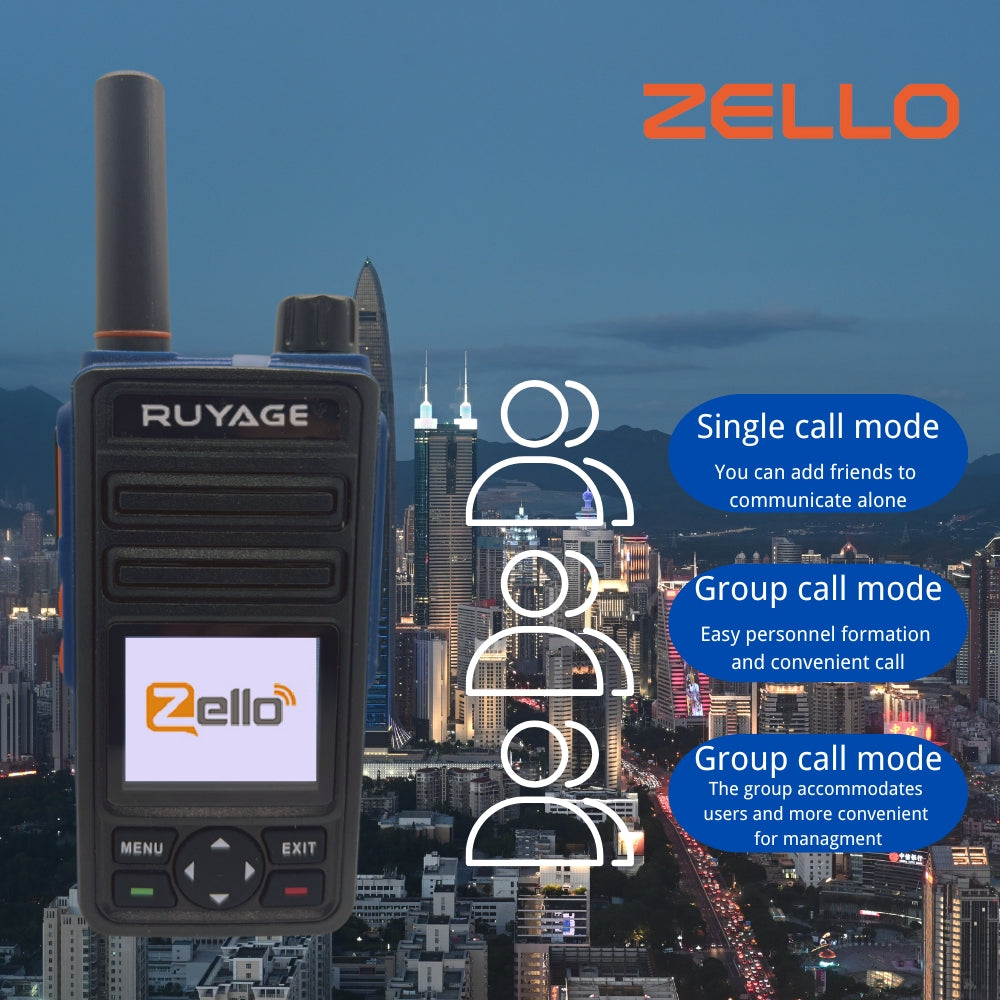 Ruyage Radio Zello Walkie-Talkie(RY58) Ruyage Radio