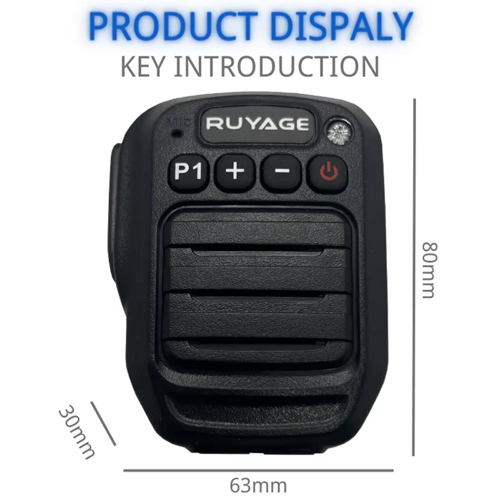 Ruyage Radio Zello Bluetooth Handheld Microphone(HB980) Ruyage Radio