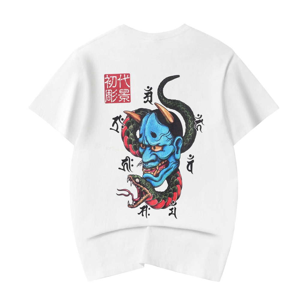 YeT030 Blue Demon Tee Niepce