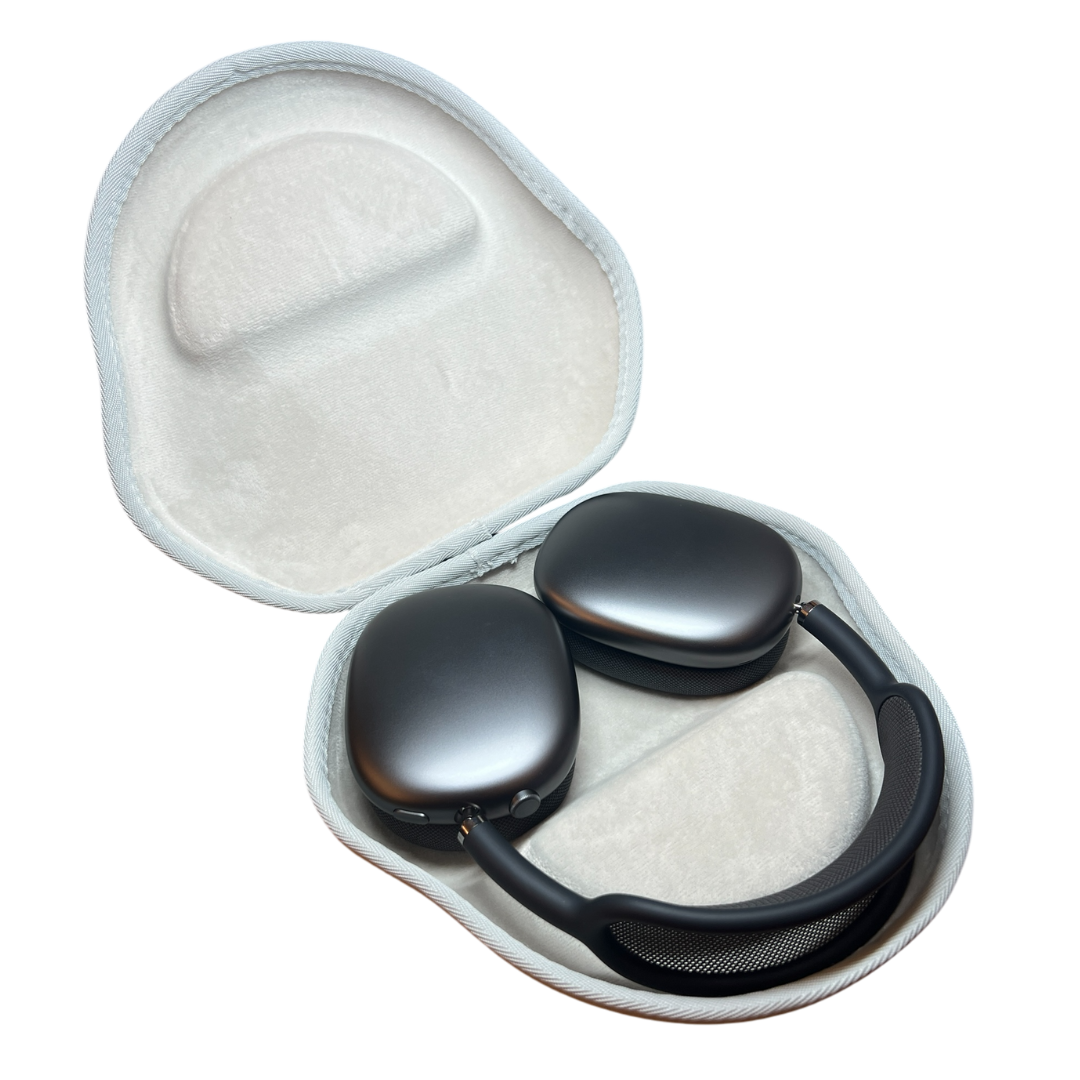 CentralSound Hard Cover Carrying Case for Apple AirPods Max Headphones Black CentralSound