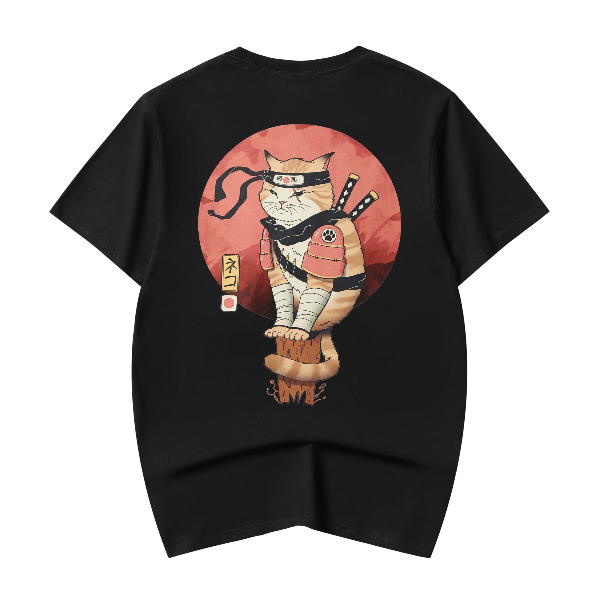 YeT017 Ninja Cat Tee Niepce
