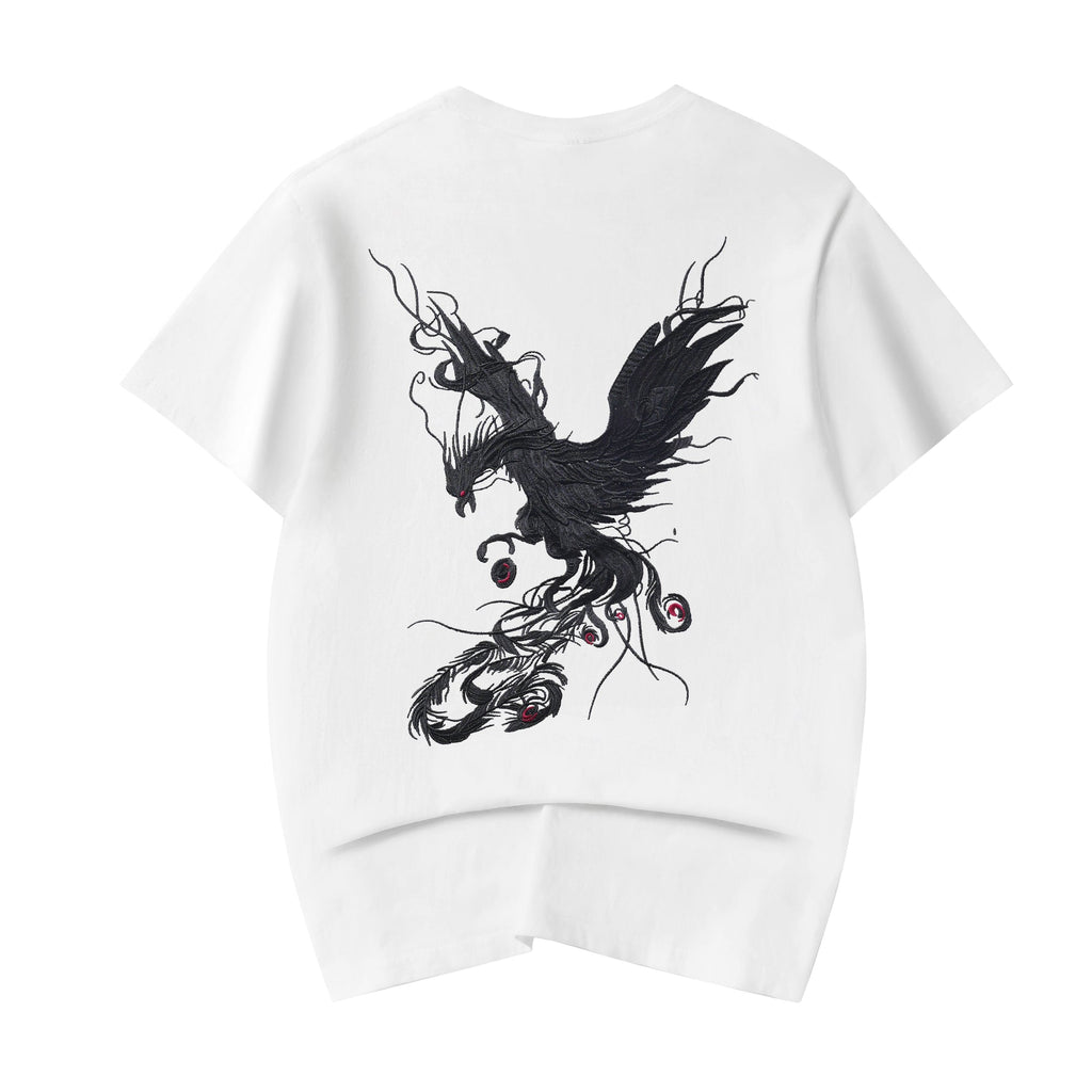 KH617 Rebirth of the Phoenix Embroidery Tee Niepce