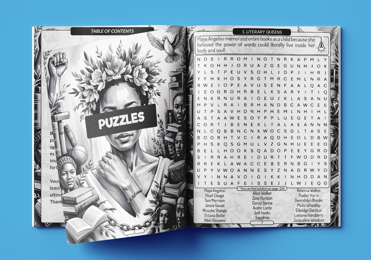 Black Women Word Search Imani Oliver