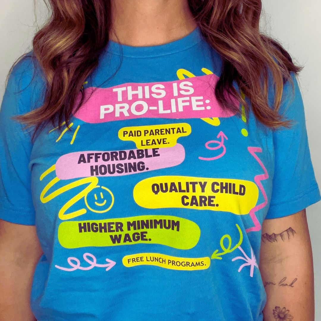 This is Pro Life Classic Tee Kind Cotton