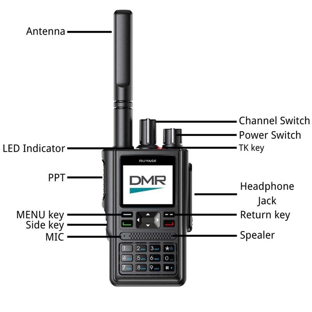 Ruyage Radio Digital Signal Walkie-Talkie(DP10) Ruyage Radio