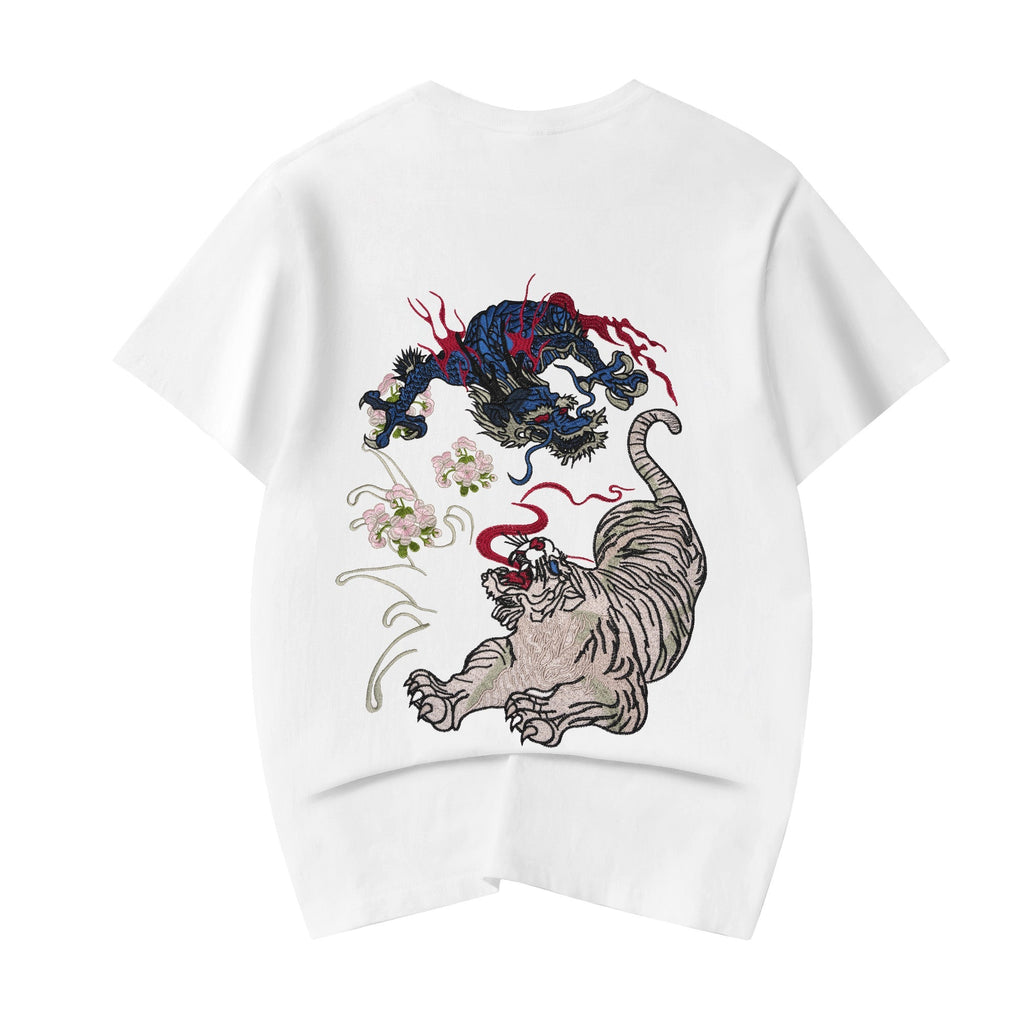 ET9977 War of Beasts Embroidered Tee Niepce