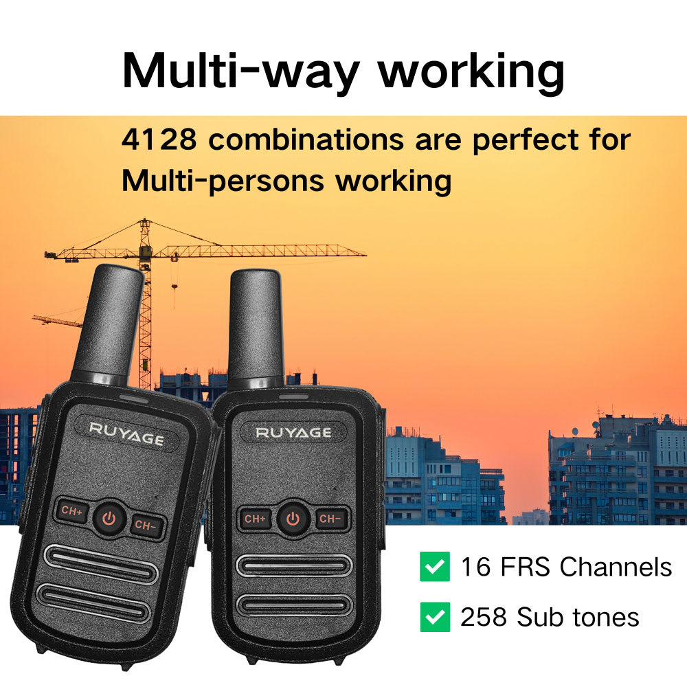 Ruyage Radio Analog Signal Walkie-Talkie(RY12) Ruyage Radio
