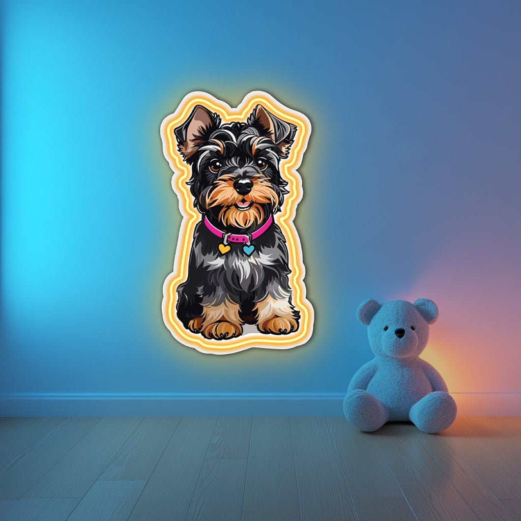 UV Printed Dog Neon Wall Art- LV0083 Liviqon.co