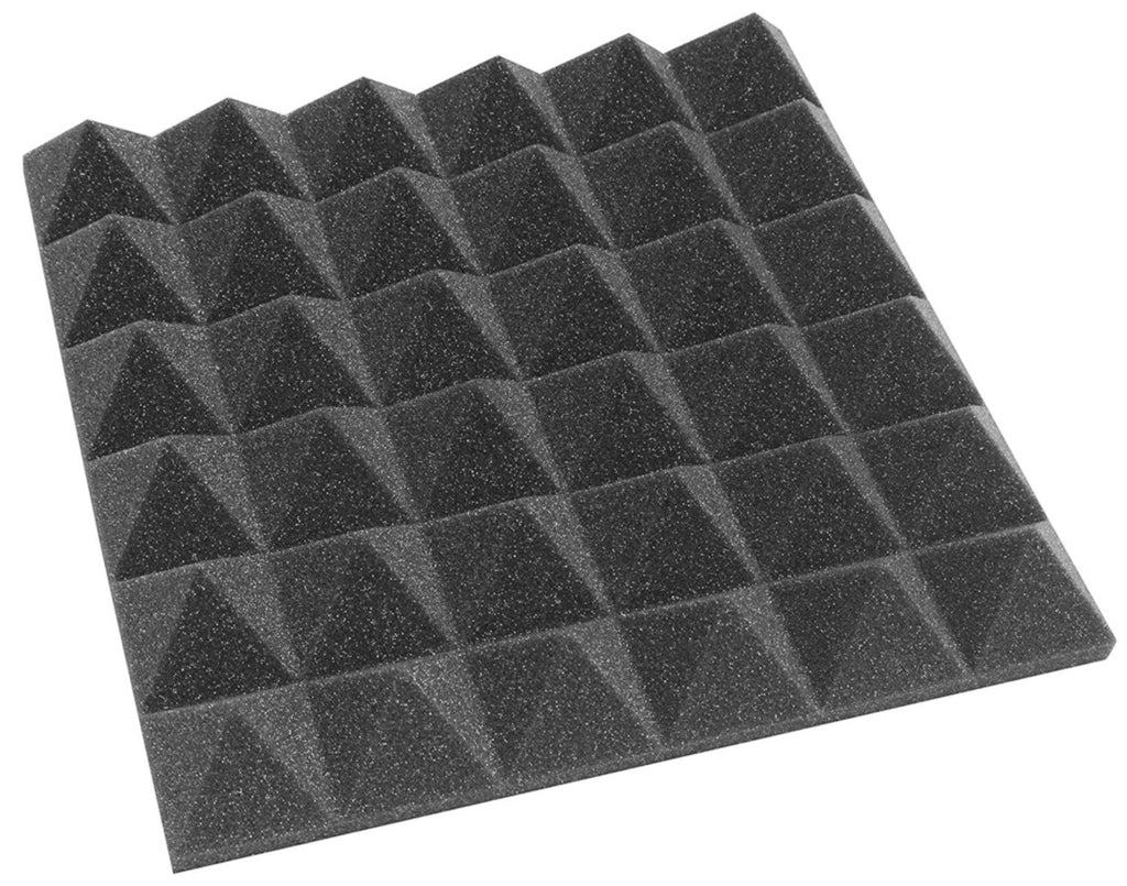 2 Inch Acoustic Foam Pyramid Style Panels - 13 Color Options SoundAssured