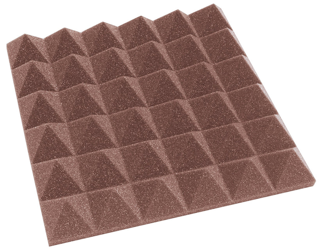 2 Inch Acoustic Foam Pyramid Style Panels - 13 Color Options SoundAssured