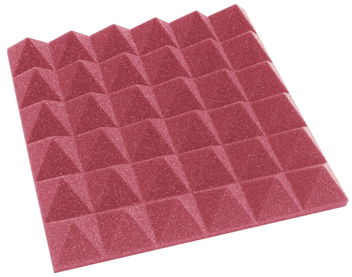 2 Inch Acoustic Foam Pyramid Style Panels - 13 Color Options SoundAssured