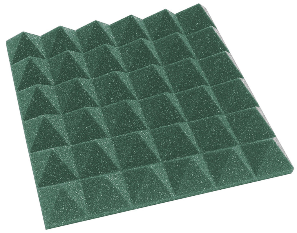 2 Inch Acoustic Foam Pyramid Style Panels - 13 Color Options SoundAssured