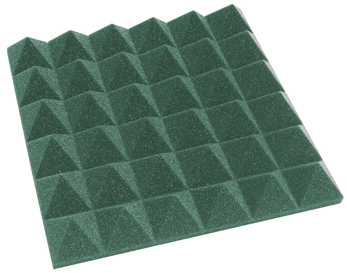 2 Inch Acoustic Foam Pyramid Style Panels - 13 Color Options SoundAssured